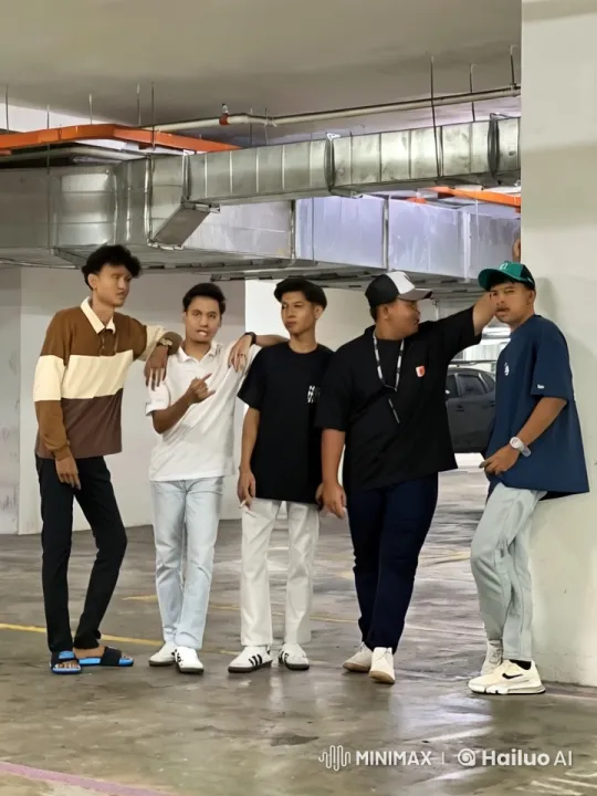 Intense Kung Fu Fight Among Five Friends – AI Generated Video | Hailuo AI
