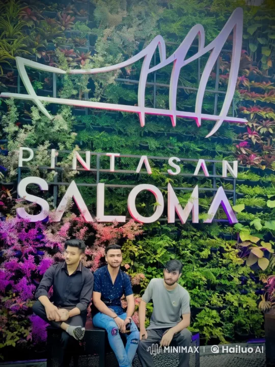 Three Men Display Martial Arts Skills in Front of Green Wall – AI Generated Video | Hailuo AI