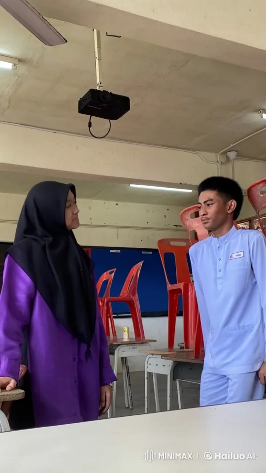Intense Martial Arts Battle in Classroom Setting – AI Generated Video | Hailuo AI