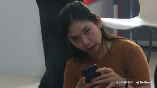 Woman's Mood Shift from Frustration to Contentment – AI Generated Video | Hailuo AI