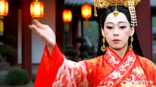 Graceful Warrior: Traditional Chinese Kung Fu Performance – AI Generated Video | Hailuo AI