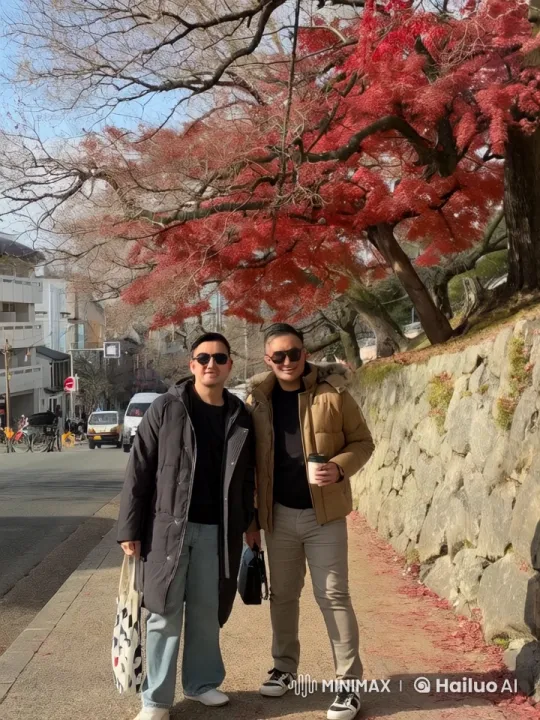 Winter Street Kung Fu Duo Amid Falling Snow – AI Generated Video | Hailuo AI