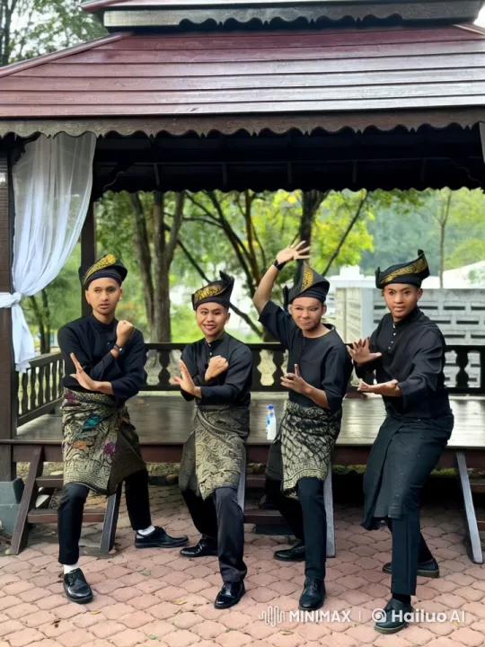 Traditional Gazebo Kung Fu Choreography – AI Generated Video | Hailuo AI