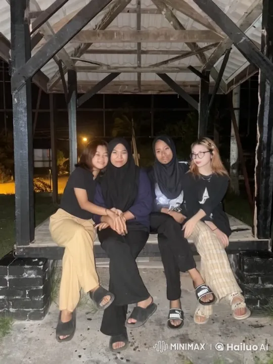 Nighttime Kungfu Display Under Wooden Structure – AI Generated Video | Hailuo AI