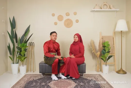Couple's Synchronized Kung Fu in Serene Setting – AI Generated Video | Hailuo AI