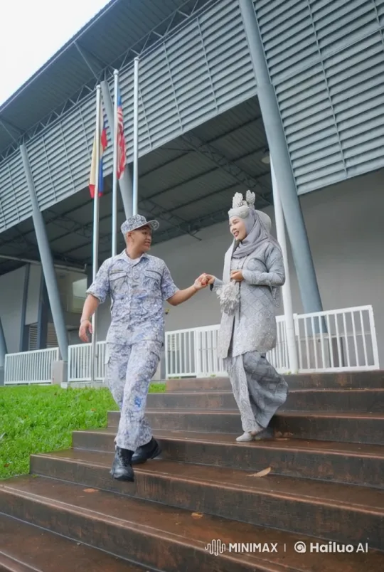 Military Officer and Traditional Woman in Kungfu Fight – AI Generated Video | Hailuo AI