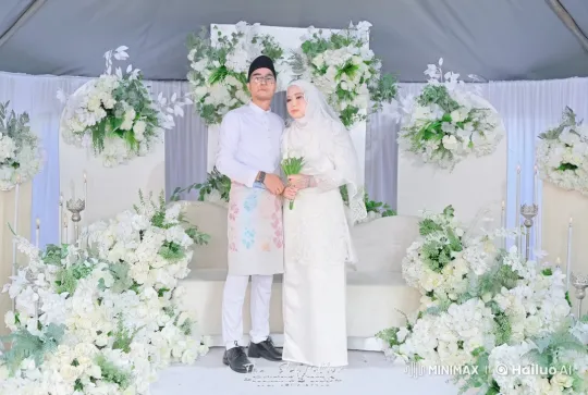 Martial Arts Wedding Fight in a Flower Canopy – AI Generated Video | Hailuo AI