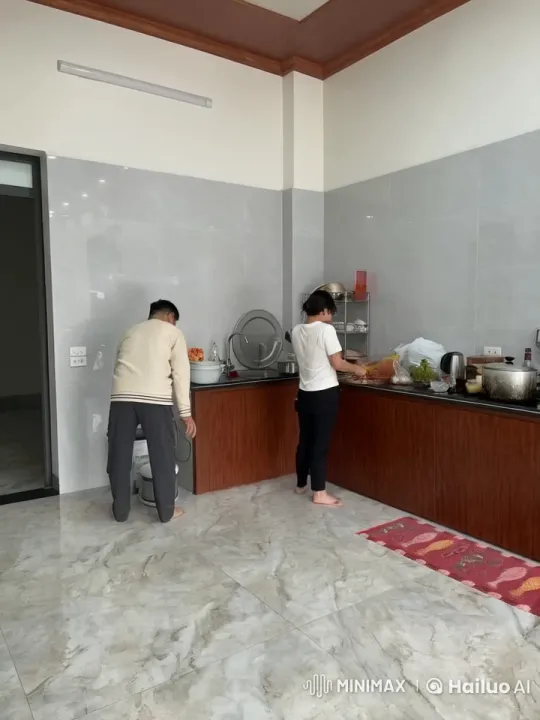 Intense Kung Fu Battle in Modern Kitchen Setting – AI Generated Video | Hailuo AI