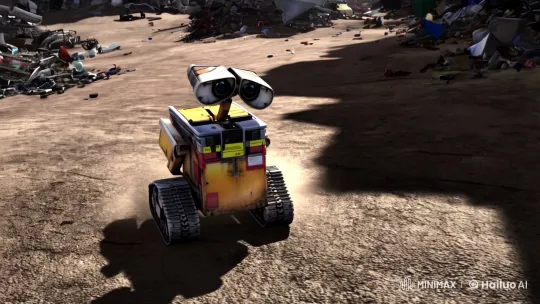 Wall-E's Journey Through a Post-Apocalyptic Landscape – AI Generated Video | Hailuo AI