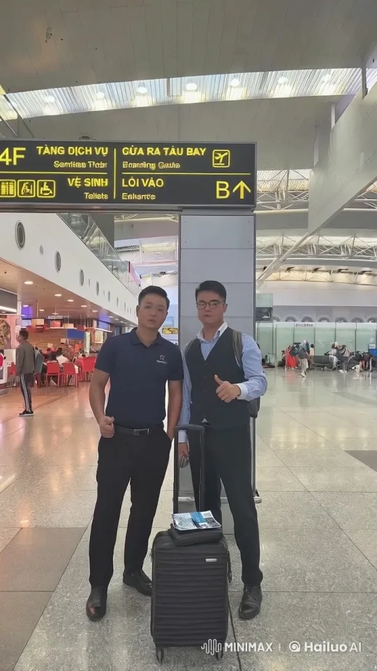 Airport Kung Fu Showdown: Masters in Motion – AI Generated Video | Hailuo AI