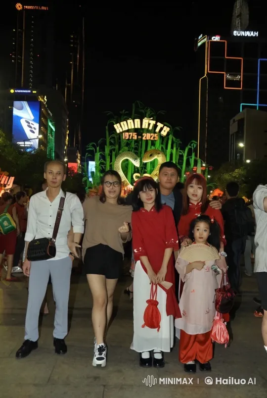 Nighttime Festival Kungfu Performance and Celebration – AI Generated Video | Hailuo AI