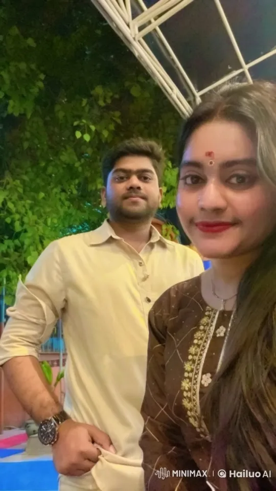 Evening Standoff with Soft Lighting and Embroidered Outfit – AI Generated Video | Hailuo AI
