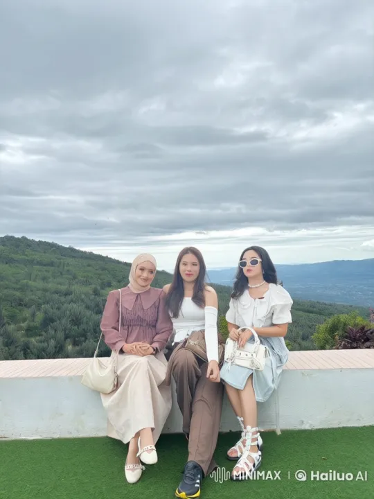 Animated Women Display Martial Arts Skills in Scenic Setting – AI Generated Video | Hailuo AI