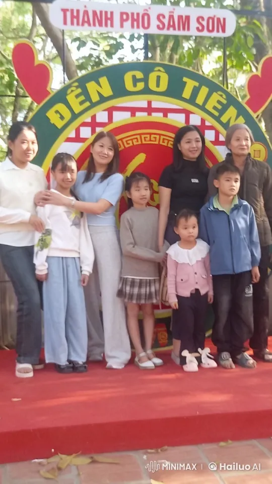 Joyful Dance and Playful Fight at Đền Cô Tiên – AI Generated Video | Hailuo AI