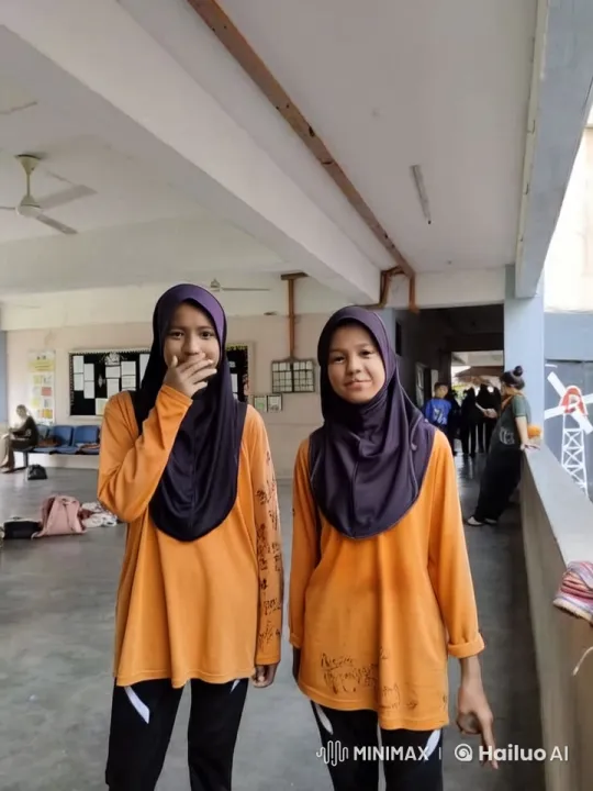 Young Girls Display Martial Arts Skills in School – AI Generated Video | Hailuo AI