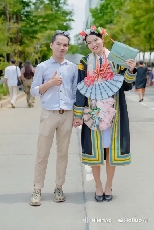 Young Graduates Showcase Impressive Kungfu Skills – AI Generated Video | Hailuo AI