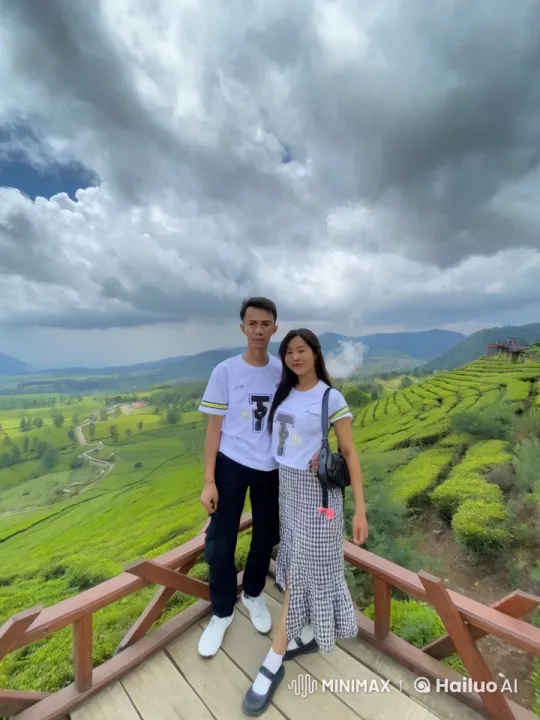 Couple Performs Kung Fu in Tea Plantations – AI Generated Video | Hailuo AI