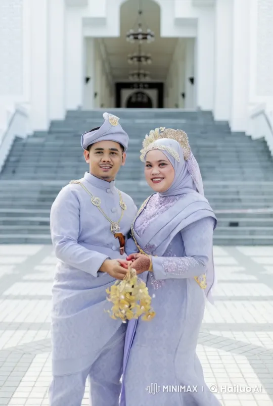 Couple in Traditional Attire Engages in Graceful Kung Fu Duel – AI Generated Video | Hailuo AI