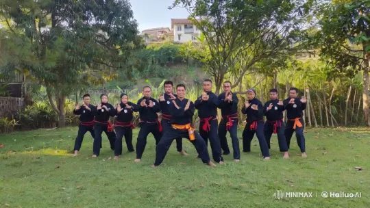 Martial Artists Practice Techniques in Nature – AI Generated Video | Hailuo AI