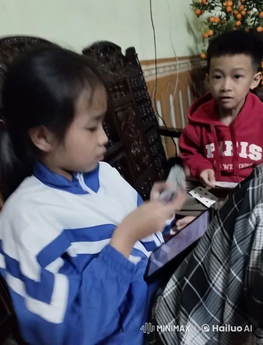Children's Playful Kung Fu Fight in Decorated Room – AI Generated Video | Hailuo AI