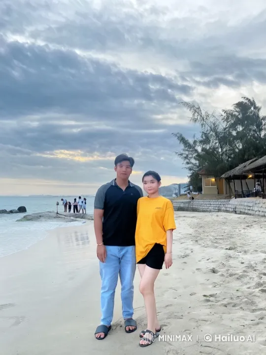Beach Twilight Sparring: Martial Arts Display – AI Generated Video | Hailuo AI
