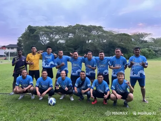 Soccer Team Showcases Martial Arts Skills in Intense Display – AI Generated Video | Hailuo AI