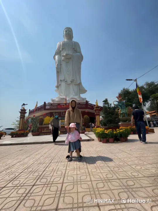 Child and Adult Practice Kung Fu in Scenic Surroundings – AI Generated Video | Hailuo AI