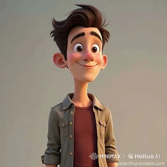 Urban Stroll: Animated Boy in Bustling Cityscape – AI Generated Video | Hailuo AI