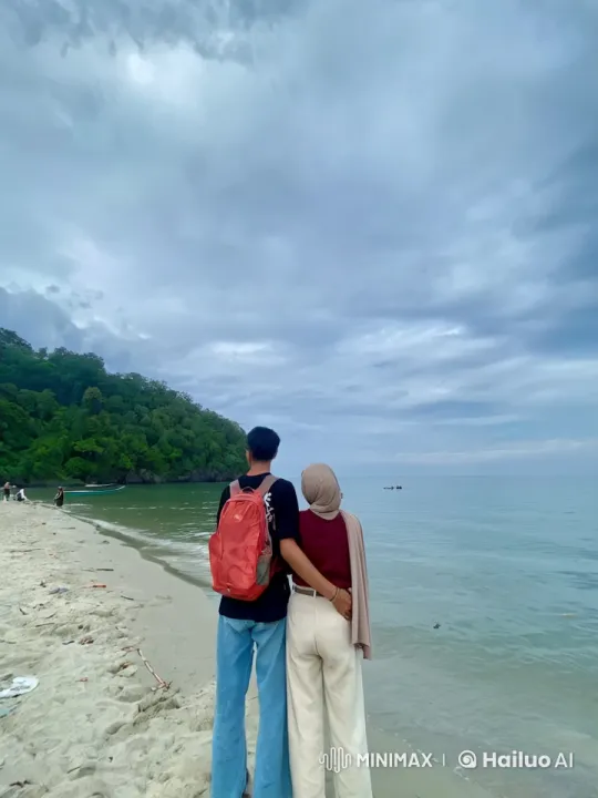 Couples Practicing Kung Fu on a Peaceful Beach – AI Generated Video | Hailuo AI