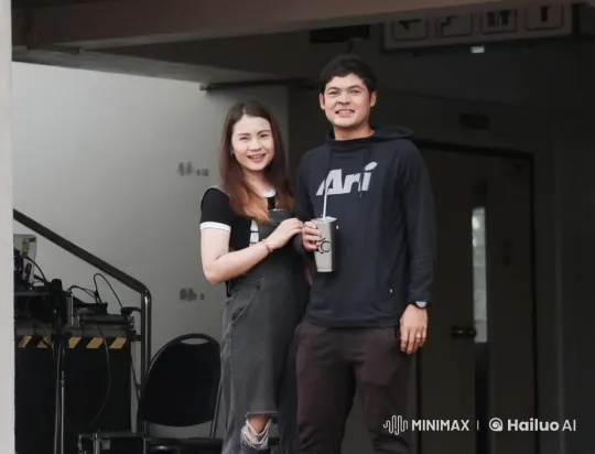 Intense Kung Fu Fight Between Man and Woman – AI Generated Video | Hailuo AI