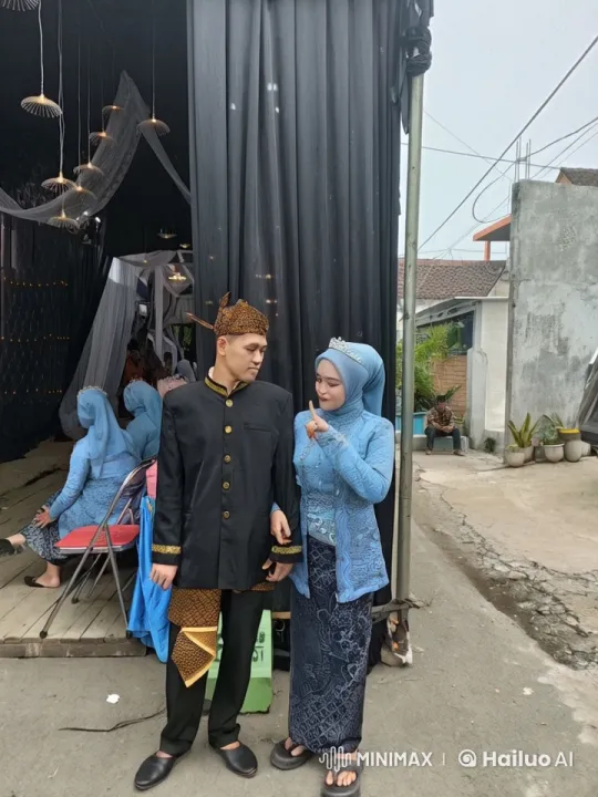 Indonesian Wedding Comedy with Traditional Attire – AI Generated Video | Hailuo AI