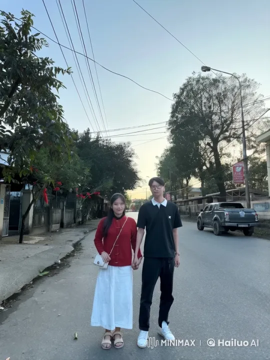 Couple Practicing Kung Fu on Quiet Street – AI Generated Video | Hailuo AI