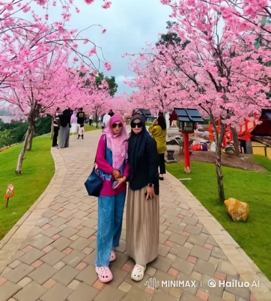 Kung Fu Battle in Blossoming Park – AI Generated Video | Hailuo AI
