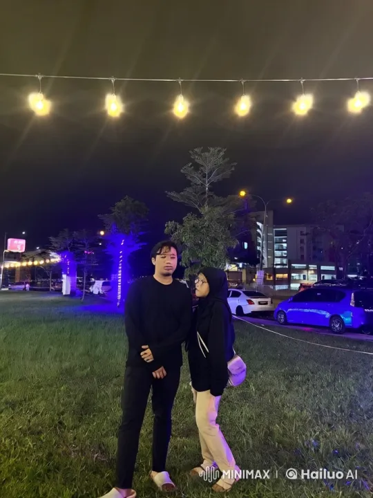 Nighttime Kung Fu Sparring with Dynamic Lighting – AI Generated Video | Hailuo AI