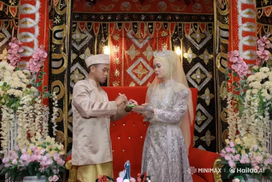 Wedding Day Surprise: Bride and Groom's Kung Fu Battle – AI Generated Video | Hailuo AI