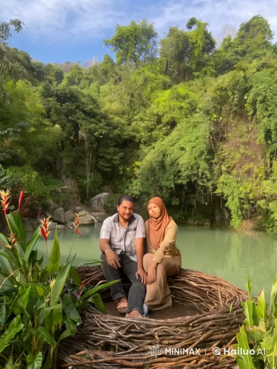 Kung Fu Couple's Intense Choreography in Forest Nest – AI Generated Video | Hailuo AI