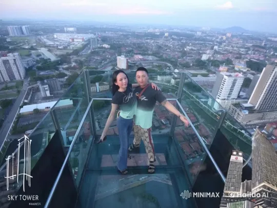 Kungfu Display on Malacca's Sky Tower Platform – AI Generated Video | Hailuo AI