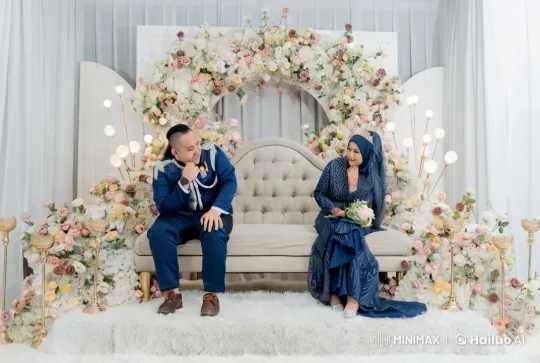 Navy Blue Wedding, Kung Fu Groom's Surprise Performance – AI Generated Video | Hailuo AI