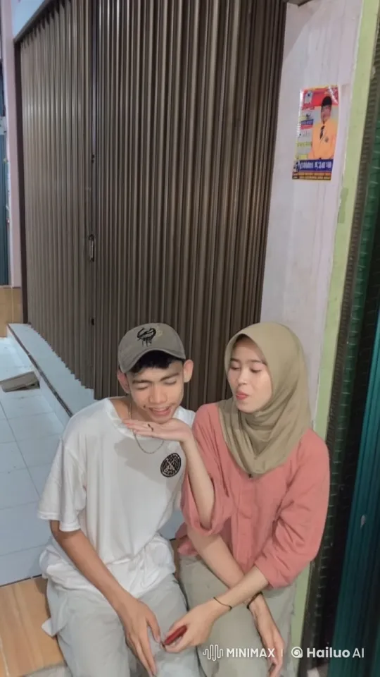 Young Man Performs Kungfu by Storefront, Woman Watches in Awe – AI Generated Video | Hailuo AI
