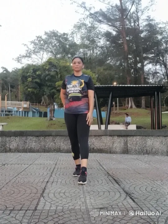Kungfu Practitioner Demonstrates Skills in Peaceful Park – AI Generated Video | Hailuo AI
