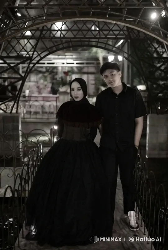 Gothic Duel: Agile Woman vs. Graceful Kungfu Master – AI Generated Video | Hailuo AI