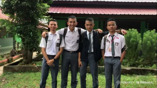 High School Students Practicing Martial Arts in Front of School – AI Generated Video | Hailuo AI