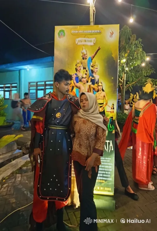 Warrior Displaying Kung Fu at Festive Outdoor Festival – AI Generated Video | Hailuo AI