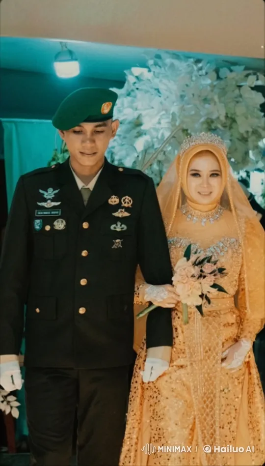 Soldier and Bride Engage in Violent Confrontation – AI Generated Video | Hailuo AI