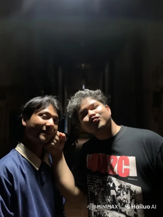 Kung Fu Combat in Dimly Lit Hallway – AI Generated Video | Hailuo AI