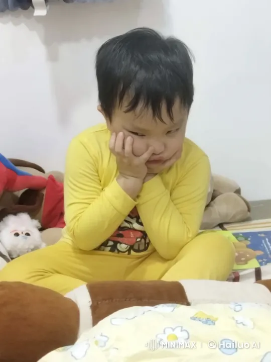 Child Practicing Martial Arts in Pajamas – AI Generated Video | Hailuo AI