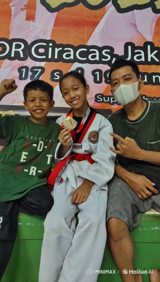 Child Medallist Showcases Martial Arts Skills – AI Generated Video | Hailuo AI