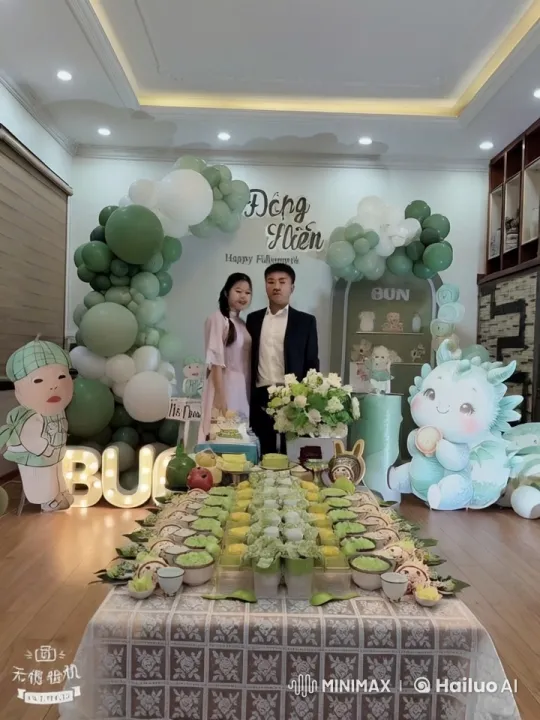 Elegant Couple's Festive Kung Fu Performance – AI Generated Video | Hailuo AI