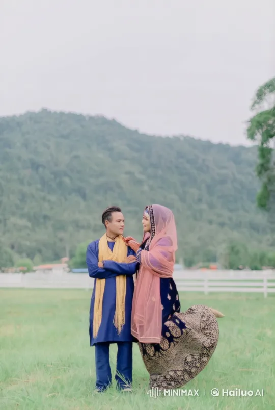 Traditional Attire Kungfu Battle in Serene Setting – AI Generated Video | Hailuo AI