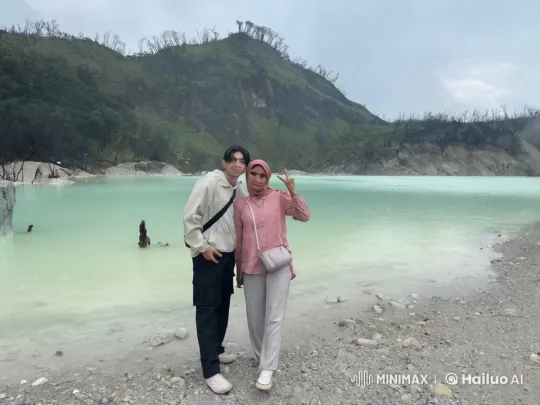 Kung Fu Fighters Showcase Skills by Turquoise Lake – AI Generated Video | Hailuo AI